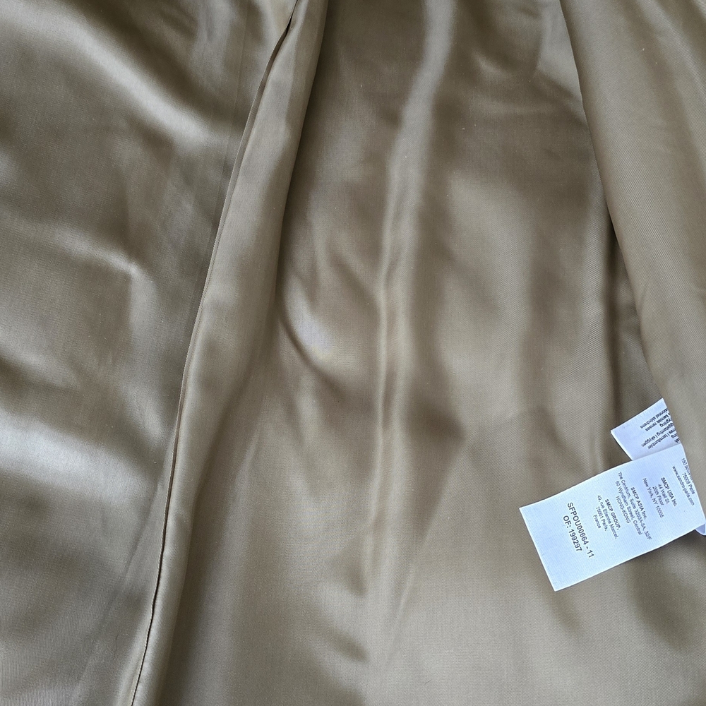 Sandro Cream Teddy Jacket for Women - Picture 7 of 8